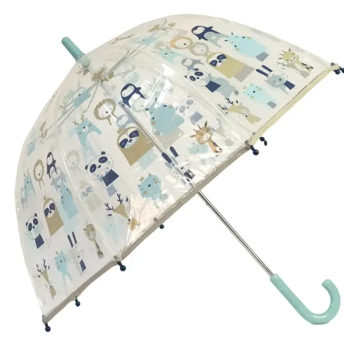 Kids Dome Umbrella|Boys Umbrellas-Umbrella Heaven Animal Friends Kids Dome Umbrella