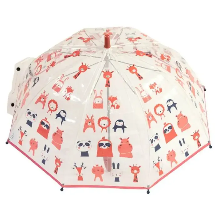 Kids Dome Umbrella|Boys Umbrellas-Umbrella Heaven Animal Friends Kids Dome Umbrella