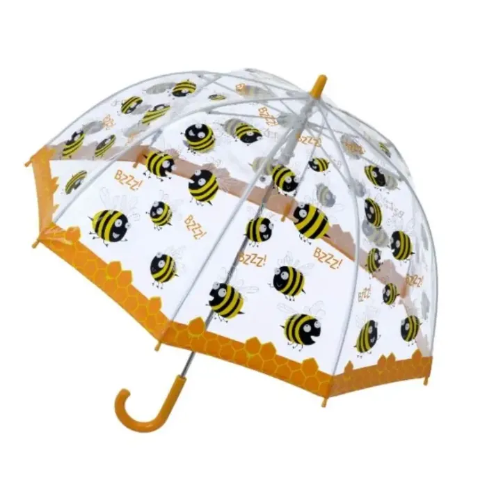 Kids Dome Umbrella|Boys Umbrellas-Umbrella Heaven BEE PVC Kids Umbrella