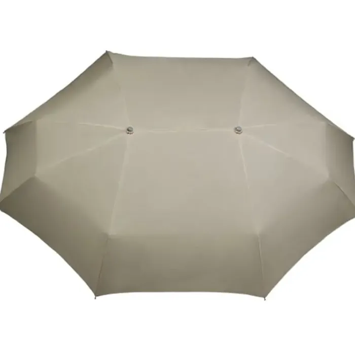 Umbrellas For 2|Mens Folding Umbrellas-Umbrella Heaven DUO Twin Compact Umbrella Covers 2 Beige
