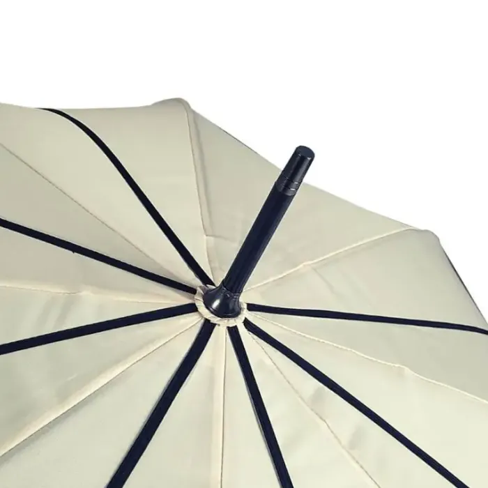 Flower Petal Swirl Umbrellas|Bridal Umbrellas-Umbrella Heaven Petal Swirl Umbrella Beige
