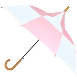 Ladies Vintage Umbrellas|Ladies Vintage Umbrellas-Umbrella Heaven Big Top Ella Pink and White Umbrella