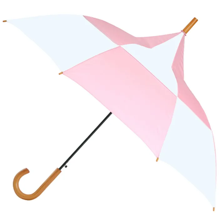Ladies Vintage Umbrellas|Ladies Vintage Umbrellas-Umbrella Heaven Big Top Ella Pink and White Umbrella