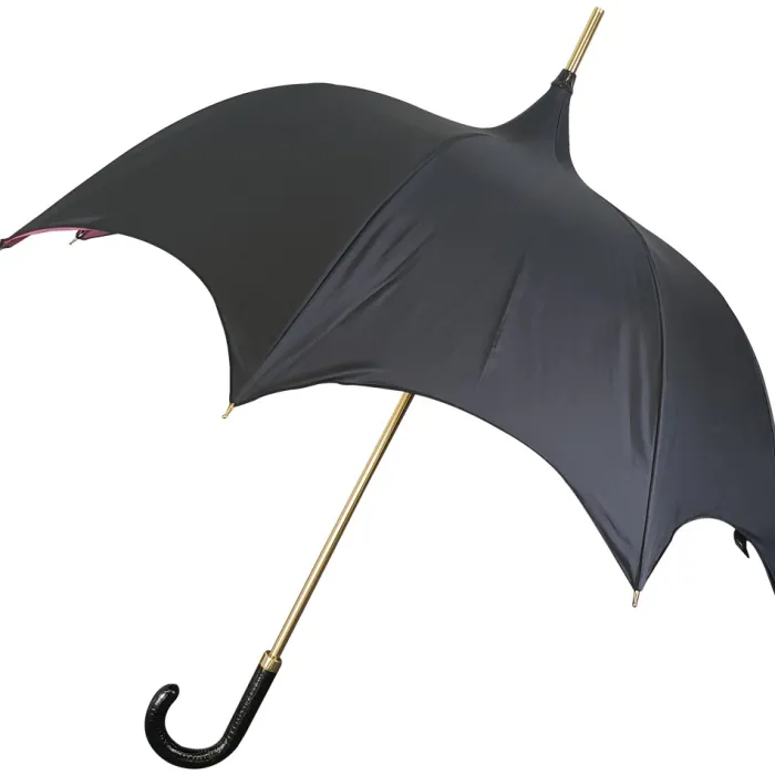 Ladies Vintage Umbrellas|Ladies Vintage Umbrellas-Umbrella Heaven Black and Pink Gothic Umbrella – ARWEN