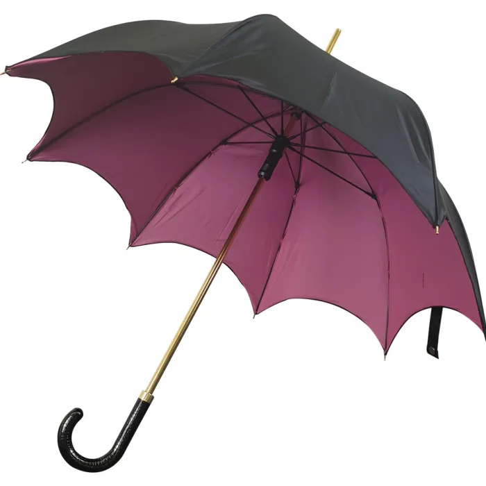 Ladies Vintage Umbrellas|Ladies Vintage Umbrellas-Umbrella Heaven Black and Pink Gothic Umbrella – ARWEN