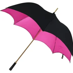 Fashion|Gothic-Umbrella Heaven Black and Pink Gothic-Style Umbrella – ESMERELDA