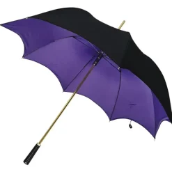 Golf Umbrellas|Ladies Golf Umbrellas-Umbrella Heaven Black and Purple Gothic-Style Umbrella – VLAD