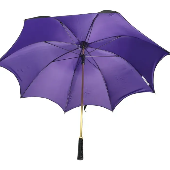 Golf Umbrellas|Ladies Golf Umbrellas-Umbrella Heaven Black and Purple Gothic-Style Umbrella – VLAD
