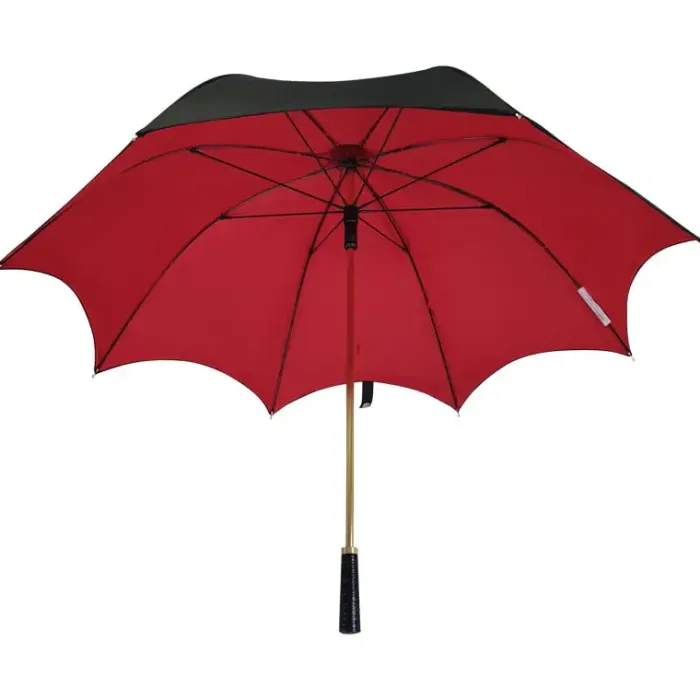 Golf Umbrellas|Ladies Golf Umbrellas-Umbrella Heaven Black and Red Gothic-Style Umbrella – BELLATRIX
