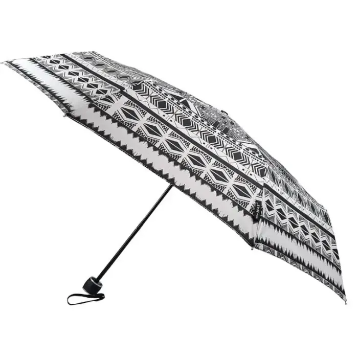 Mens Folding Umbrellas|Fashion-Umbrella Heaven Black and White Compact Umbrellas