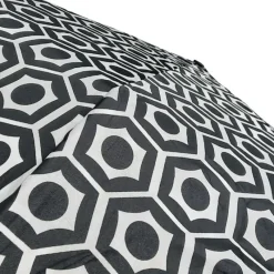 Mens Folding Umbrellas|Fashion-Umbrella Heaven Black and White Compact Umbrellas