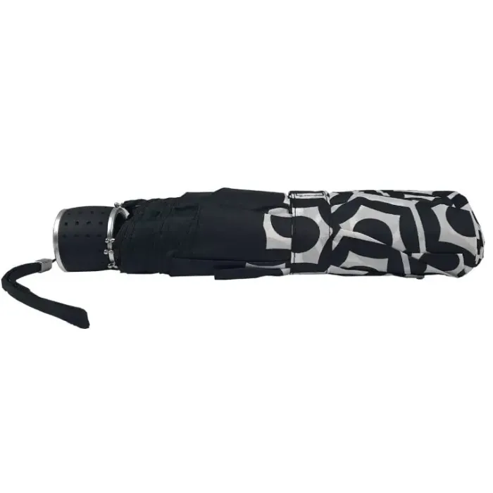 Mens Folding Umbrellas|Fashion-Umbrella Heaven Black and White Compact Umbrellas