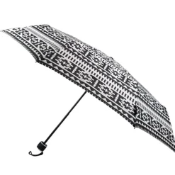 Mens Folding Umbrellas|Fashion-Umbrella Heaven Black and White Compact Umbrellas