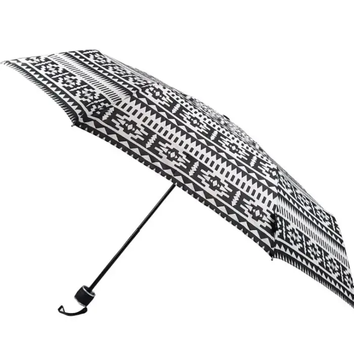 Mens Folding Umbrellas|Fashion-Umbrella Heaven Black and White Compact Umbrellas
