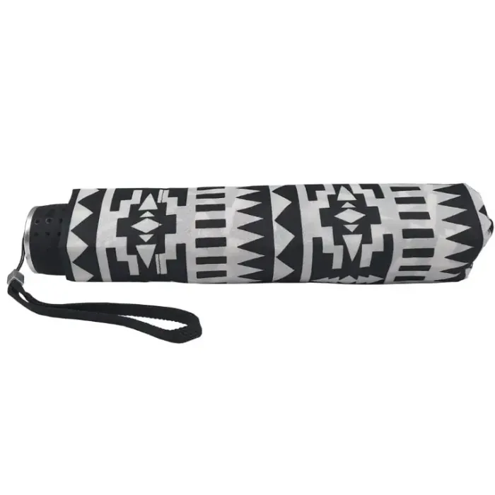 Mens Folding Umbrellas|Fashion-Umbrella Heaven Black and White Compact Umbrellas