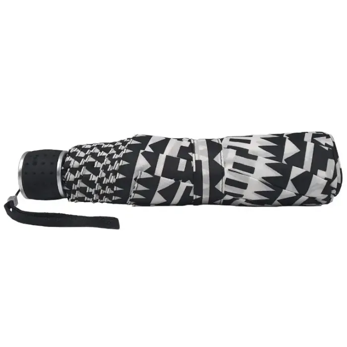 Mens Folding Umbrellas|Fashion-Umbrella Heaven Black and White Compact Umbrellas