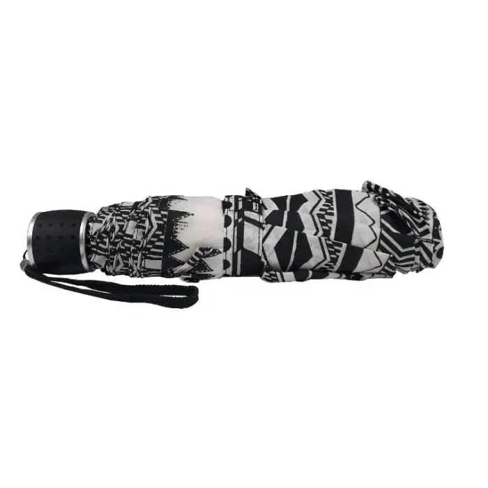 Mens Folding Umbrellas|Fashion-Umbrella Heaven Black and White Compact Umbrellas