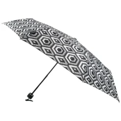 Mens Folding Umbrellas|Fashion-Umbrella Heaven Black and White Compact Umbrellas