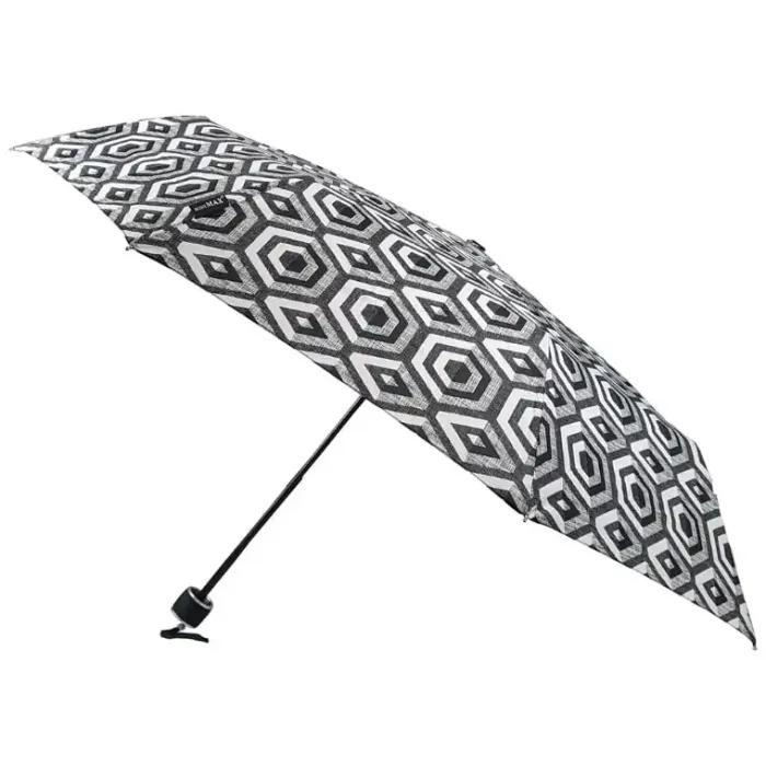 Mens Folding Umbrellas|Fashion-Umbrella Heaven Black and White Compact Umbrellas