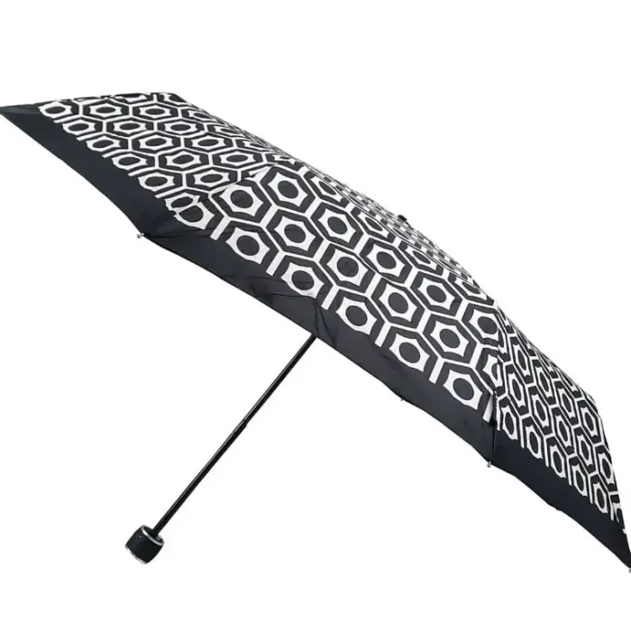 Mens Folding Umbrellas|Fashion-Umbrella Heaven Black and White Compact Umbrellas