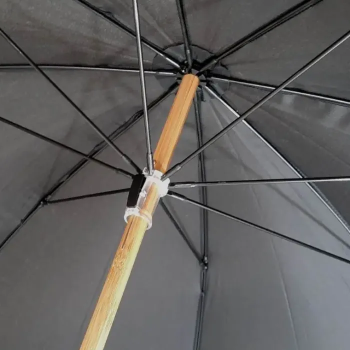 Golf Umbrellas|Eco Umbrellas-Umbrella Heaven Eco Umbrella – ECO GENIUS – Bamboo – Recycled Plastics Black