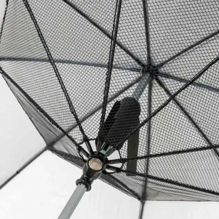 UV Protection Walking Umbrellas|Novelty Umbrellas-Umbrella Heaven Black Electric Fan Umbrella – with UV Protection