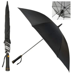 UV Protection Walking Umbrellas|Novelty Umbrellas-Umbrella Heaven Black Electric Fan Umbrella – with UV Protection