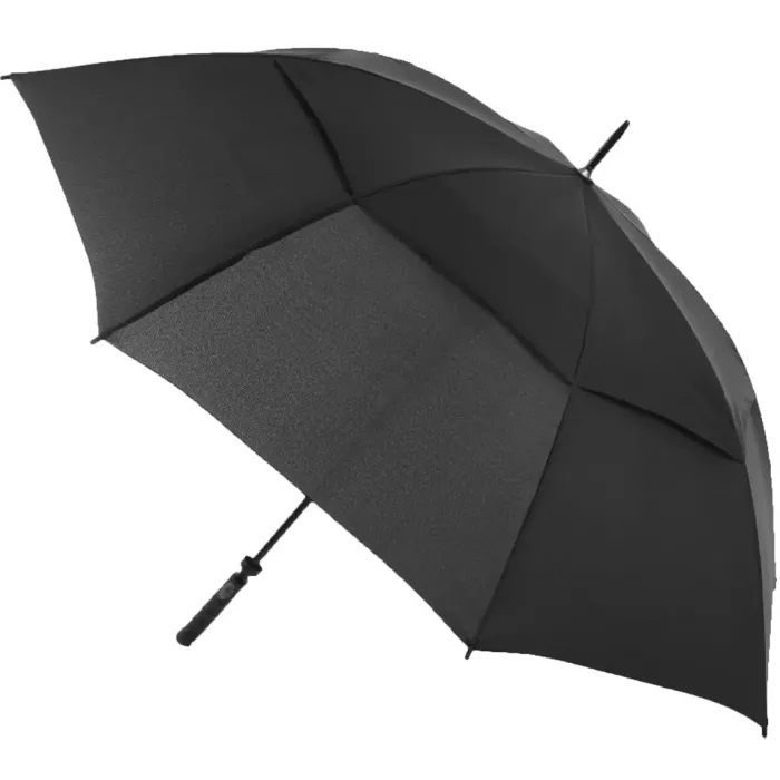 Windproof Golf Umbrellas|Golf Umbrellas-Umbrella Heaven Vented Golf Umbrella – Windproof – Auto-Open Black