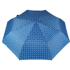 Mens Folding Umbrellas|Ladies Compact-Umbrella Heaven Patterned Umbrella Blue