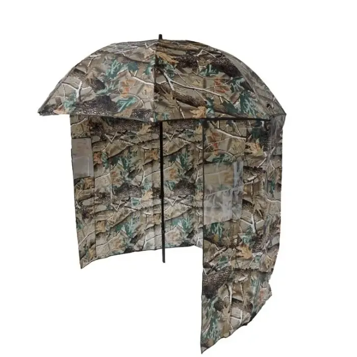 Fishing Umbrellas|Beach Parasols-Umbrella Heaven Camo Fishing Shelter Umbrella designed by Rob McAlister Green