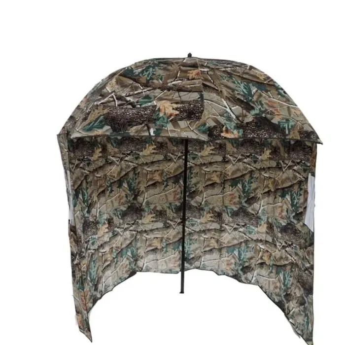Fishing Umbrellas|Beach Parasols-Umbrella Heaven Camo Fishing Shelter Umbrella designed by Rob McAlister Green