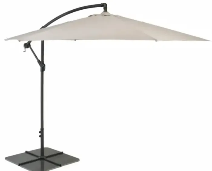 UV Protection Garden Parasols|Garden Parasols-Umbrella Heaven Cantilever Parasols – 3m Aluminium with Crank Handle