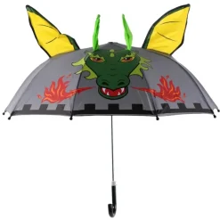 Boys Umbrellas|Girls Umbrellas-Umbrella Heaven Child’s Pop-Up Dragon Umbrella