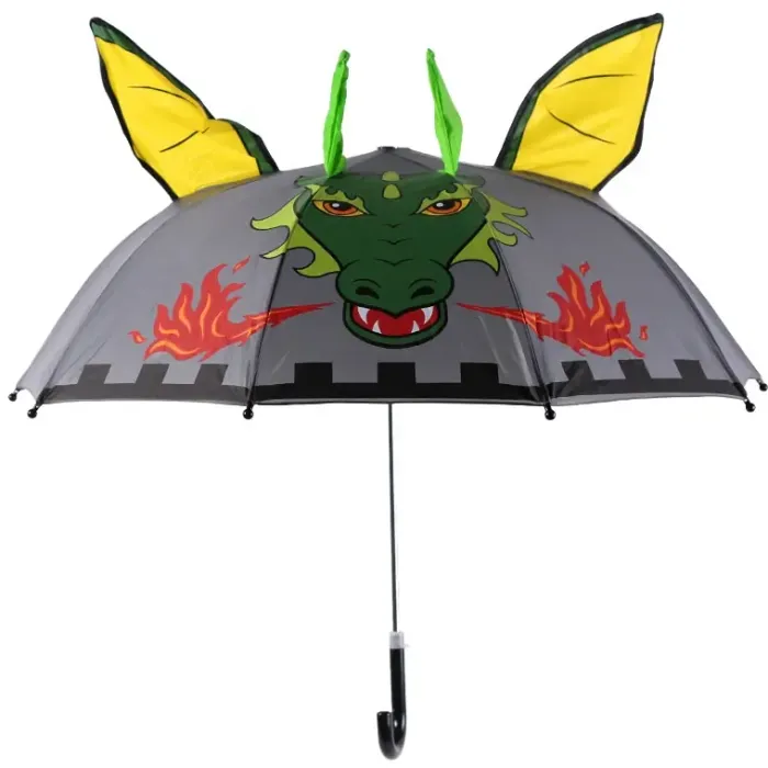 Boys Umbrellas|Girls Umbrellas-Umbrella Heaven Child’s Pop-Up Dragon Umbrella