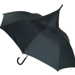 Mens Windproof Umbrella|Mens Walking Umbrellas-Umbrella Heaven Classic Pagoda Umbrella Black