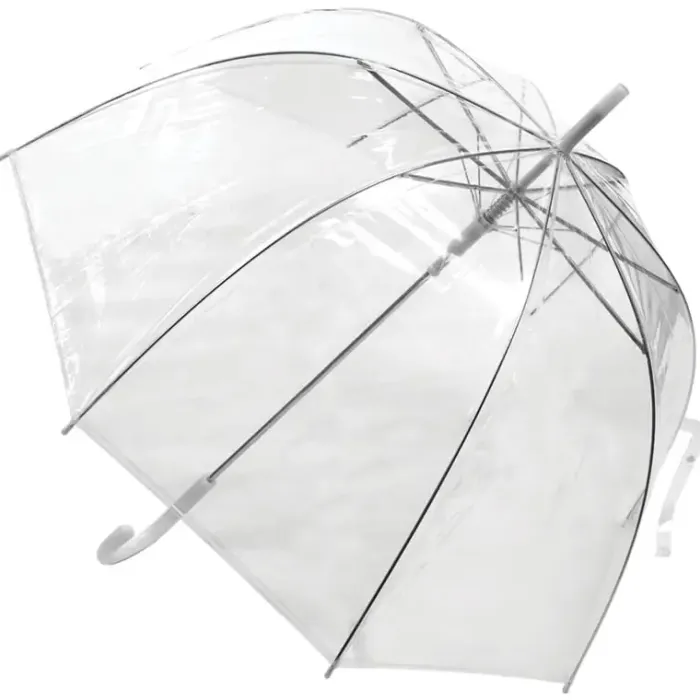 Special Offers|Special Offer-Umbrella Heaven Clear Dome Umbrella with White Trim