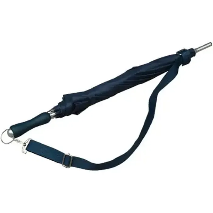 Shoulder Strap Umbrellas|Mens Windproof Umbrella-Umbrella Heaven Dark Blue/Navy Shoulder Strap Umbrella