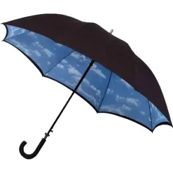 Windproof Umbrellas|Mens Windproof Umbrella-Umbrella Heaven Double Canopy Cloud Design Long Umbrella