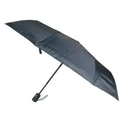 Mens Folding Umbrellas|Special Offers-Umbrella Heaven Double Canopy Fully Automatic Compact Umbrella Black