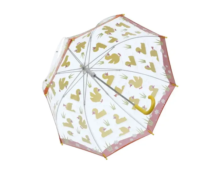 Kids Dome Umbrella|Boys Umbrellas-Umbrella Heaven DUCKS PVC Kids Umbrella