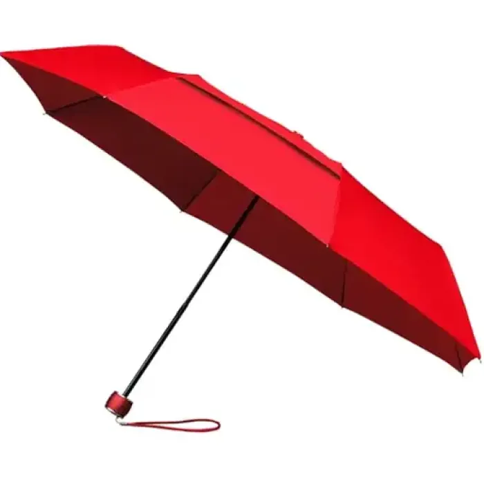 Eco Umbrellas|Mens Folding Umbrellas-Umbrella Heaven ECO Compact Umbrella – Folding | Red