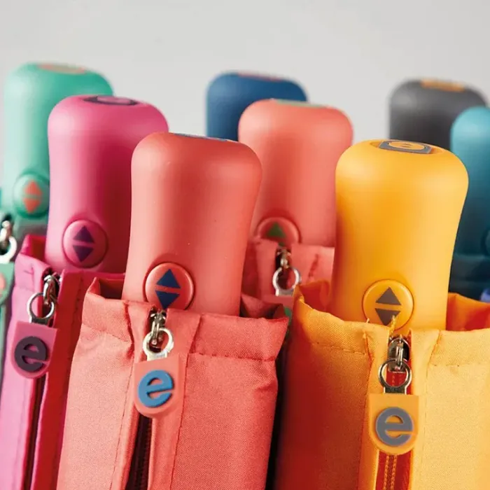 Fashion-Umbrella Heaven Ezpeleta Fully Folding Zipped Sleeve Umbrella