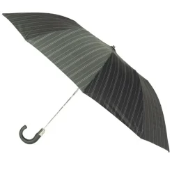Mens Designer Umbrellas|Mens Folding Umbrellas-Umbrella Heaven Ezpeleta Large Folding Automatic Crook Handle Umbrella