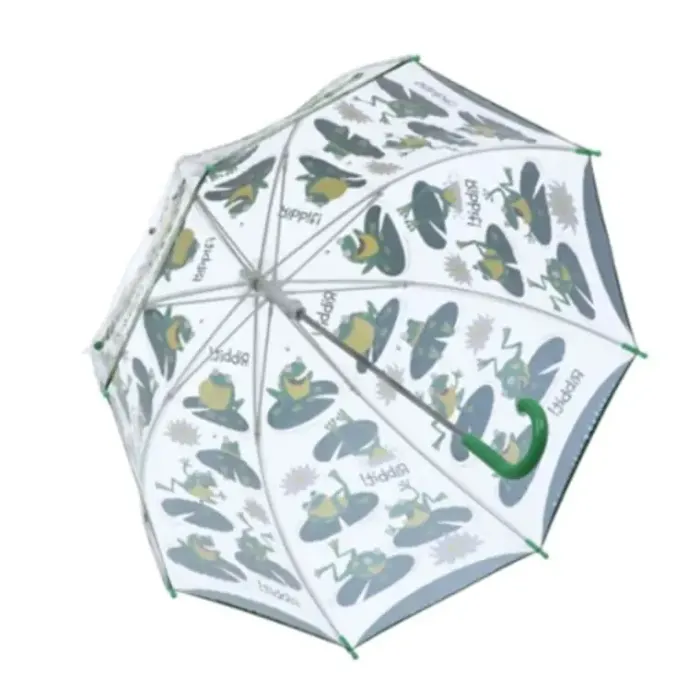 Kids Dome Umbrella|Boys Umbrellas-Umbrella Heaven FROGS PVC Kids Umbrella
