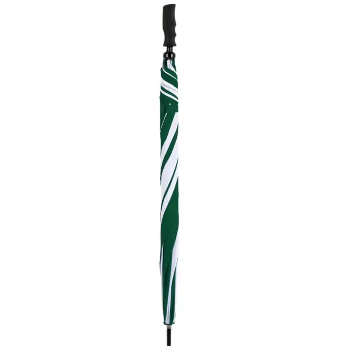 Windproof Golf Umbrellas|Golf Umbrellas-Umbrella Heaven Green & White Golf Umbrella – Windproof