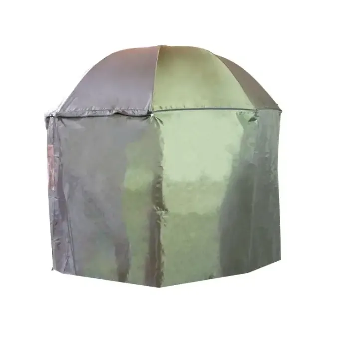 Fishing Umbrellas|Beach Parasols-Umbrella Heaven 3-in-1 UV Umbrella Bivvy Shelter Green