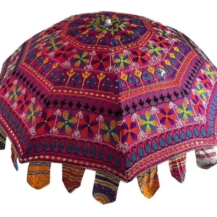 Bridal Umbrellas|Garden Parasols-Umbrella Heaven Indian Garden Umbrellas / Boho Parasols – Choice of Designs