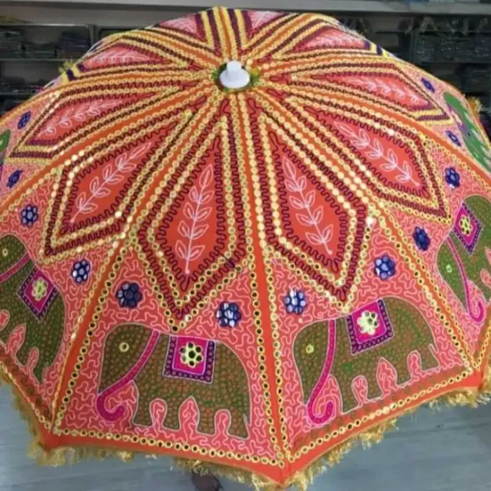 Bridal Umbrellas|Garden Parasols-Umbrella Heaven Indian Garden Umbrellas / Boho Parasols – Choice of Designs