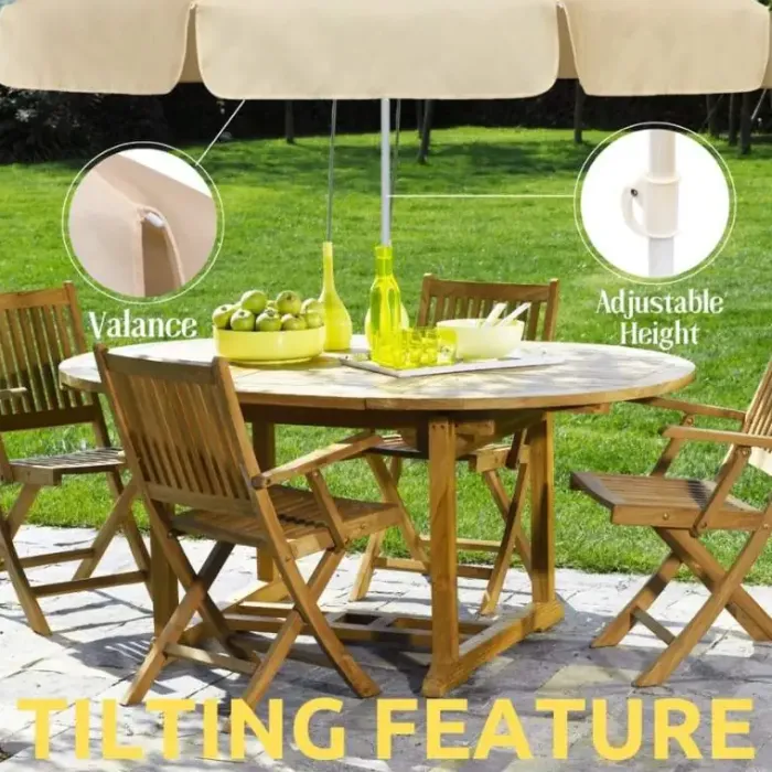 Garden Parasols|Beach Parasols-Umbrella Heaven 2m Garden Parasol – choice of 5 colours