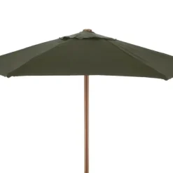 UV Protection Garden Parasols|Garden Parasols-Umbrella Heaven 2.5m Round Wood Parasol – Choice of 9 Colours